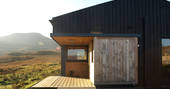 Black Shed cabin exterior, Highland, Scotland - Rural Design Photographs