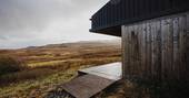 Black Shed cabin view, Highland, Scotland - Anne-Sophie Bak Rosenving Photography
