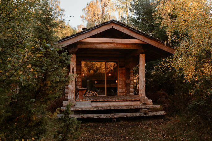 Sauna exterior
