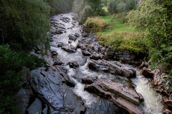 River on site