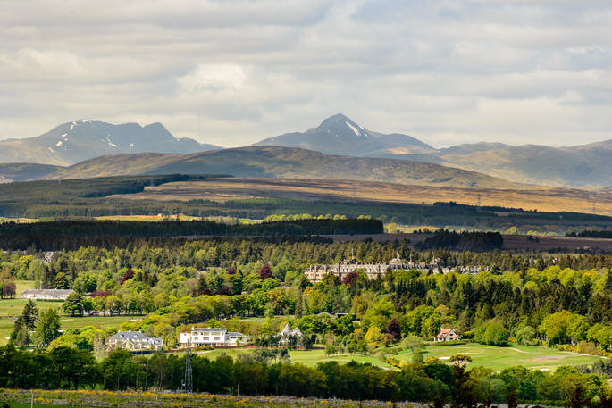 Bramble Yurt at Alexander House, Auchterarder, Perth & Kinross, Scotland (2)