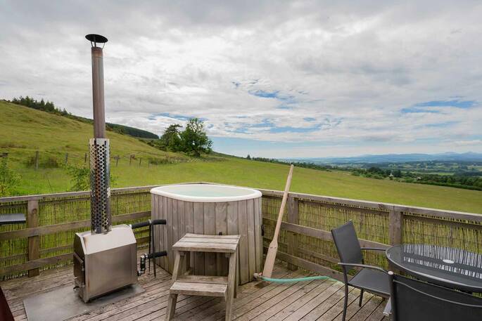 Bramble Yurt at Alexander House, Auchterarder, Perth & Kinross, Scotland (3)