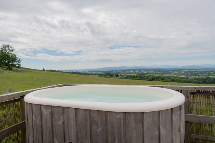 Bramble Yurt at Alexander House, Auchterarder, Perth & Kinross, Scotland (5)