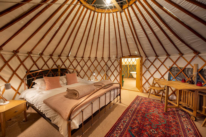 Bramble Yurt at Alexander House, Auchterarder, Perth & Kinross, Scotland (8)