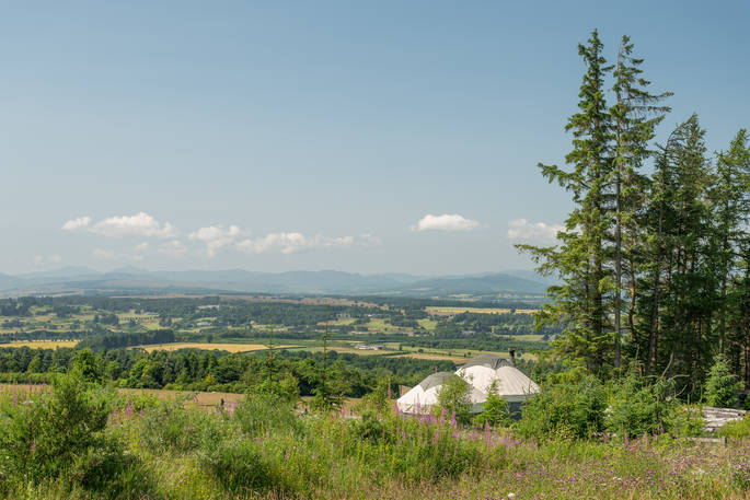Heather Yurt, Alexander House, Auchterarder, Perth & Kinross, Scotland (26)