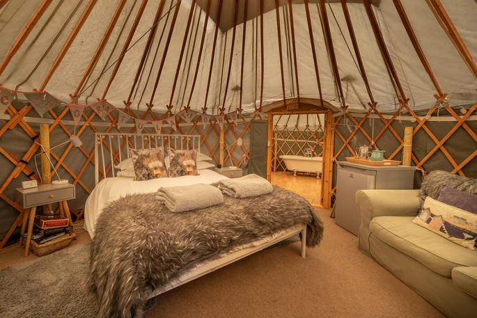Heather Yurt, Alexander House, Auchterarder, Perth & Kinross, Scotland (5)