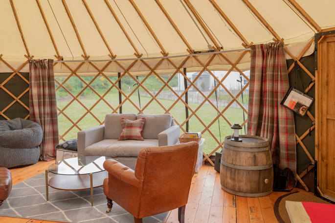 The Big Yurt at Alexander House, Auchterarder, Perth & Kinross, Scotland (5)