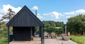 Bothan Dubh cabin glamping day time, Perthshire, Perth & Kinross, Scotland