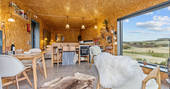 Whin cabin - interior, Perthshire, Perth & Kinross, Scotland