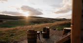 Bruadar Shepherd's hut, By Alyth, Perth & Kinross, Scotland - the view