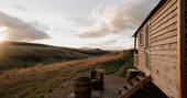 Bruadar Shepherd's hut, By Alyth, Perth & Kinross, Scotland - view