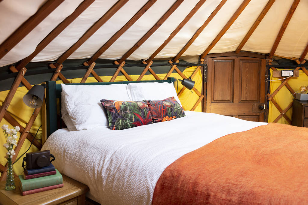 Chalybeate Yurt Yurt in Scottish Borders Canopy & Stars
