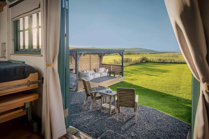 View to the exterior