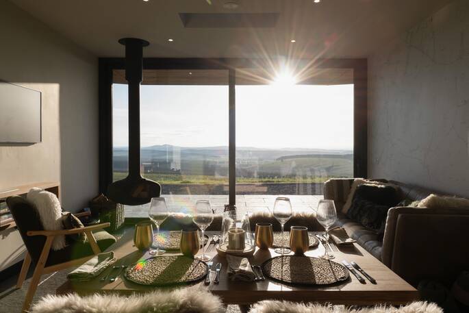 Dining area with a view