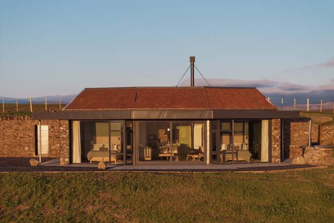 House In The Hill Front exterior