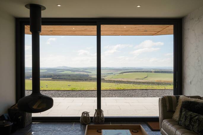 View from the house in the hill