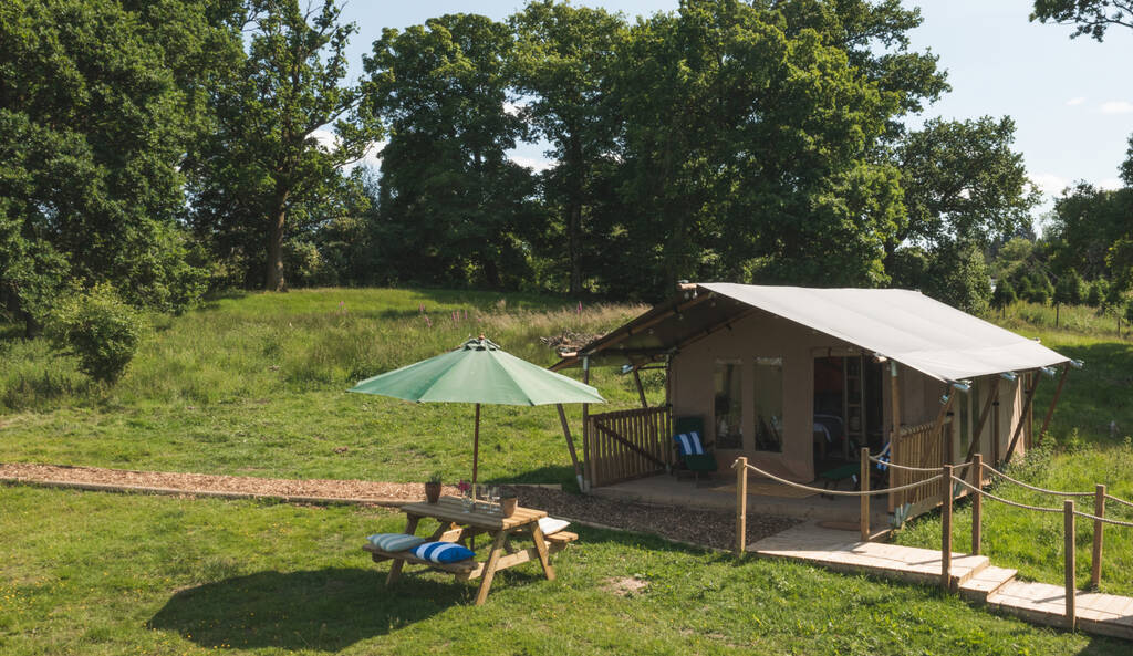 The Safari Tent Safari tent in Stirling Canopy & Stars