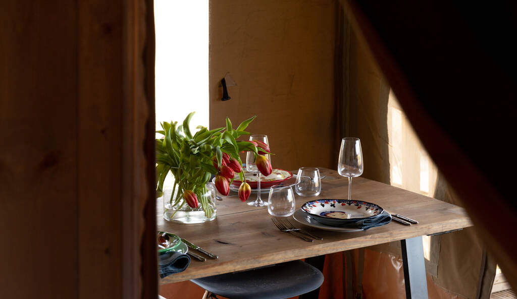 The Safari Tent Safari tent in Stirling Canopy & Stars