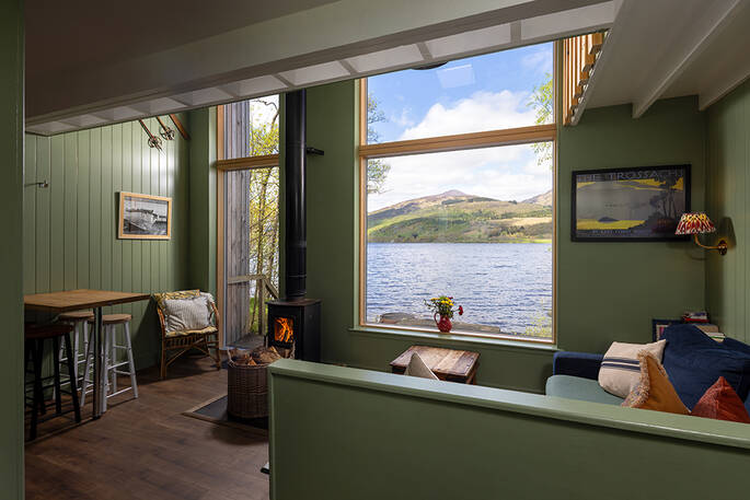 View from living area