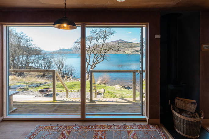 View from living space 