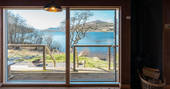 View from living space 