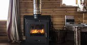 bwncath cardiff cabin woodburner