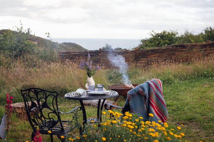 Firepit area