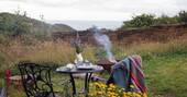 Firepit area