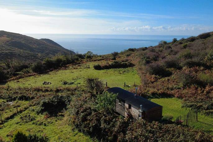 View from Caban Pren