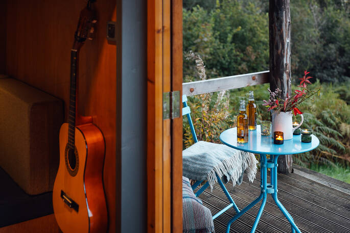 derwen under starry skies interior beds