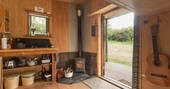 hafan cabin wood burner