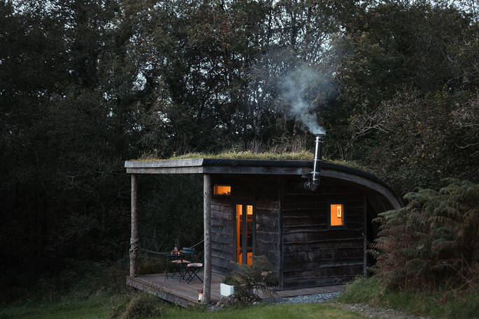 Hafan in the evening