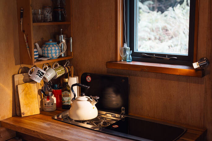 hafan cabin wood burner