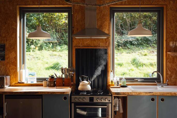 Kitchen at Ty Mawr