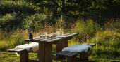 14 - picnic bench for outdoor dining