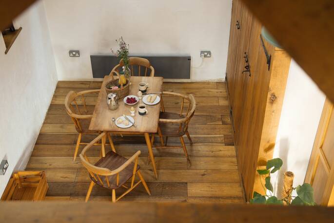 8 - view to the kitchen from the mezzanine