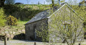 The Little Cowshed barn exterior, Lampeter, Ceredigion, Wales