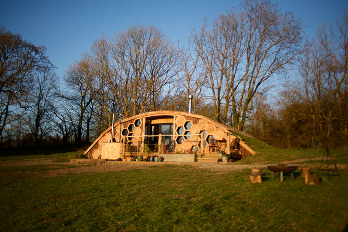 The Hiveaway at Llain in Ceredigion, Wales