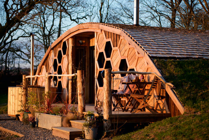 The Hiveaway at Llain in Ceredigion, Wales