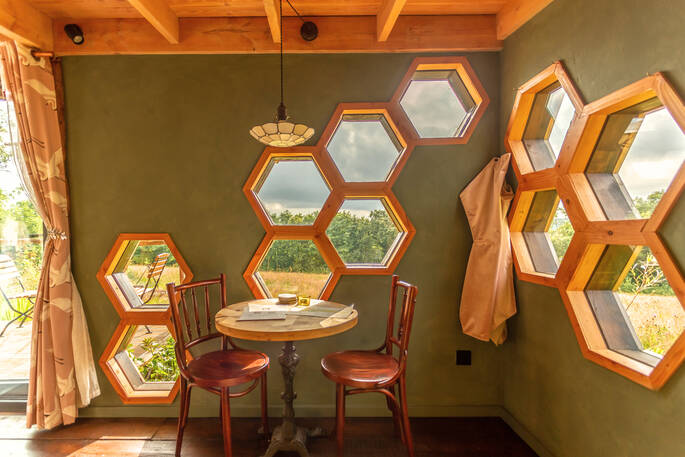 6 - indoor dining table for two