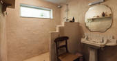Penffynnon Cottage shower room, Llandysul, Ceredigion, Wales