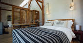The Stoep cabin bed at Wildernest, Lampeter, Ceredigion, Wales