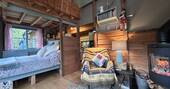 Interior bed & living area
