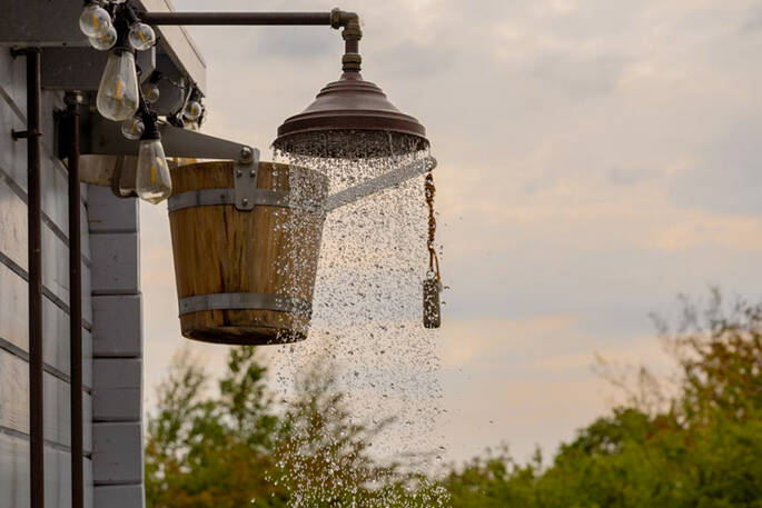 Outdoor shower