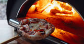 Pizza oven available for guests