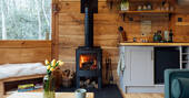 Wood burner is the main source of heat
