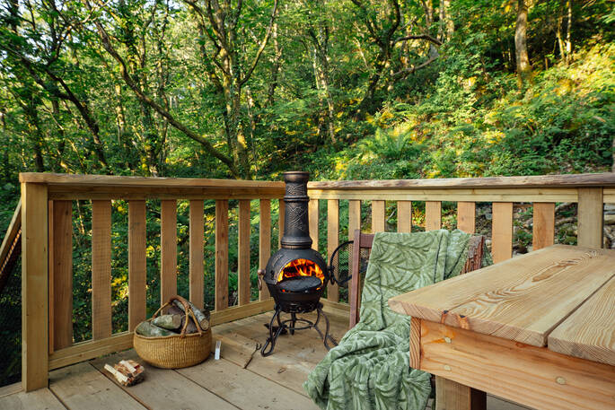 Firepit area