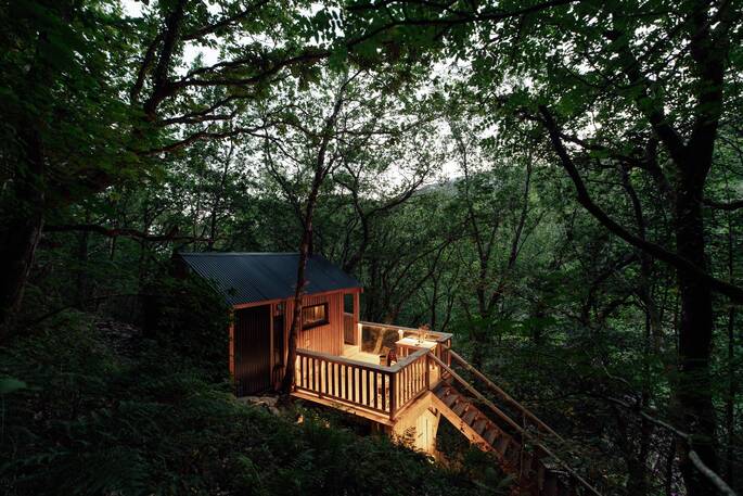 Hafod Y Bryn evening