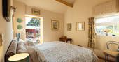 Box Barn camp double bed 1, Raglan, Monmouthshire - Owen Howells Photography