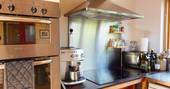 Box Barn camp kitchen, Raglan, Monmouthshire - Owen Howells Photography